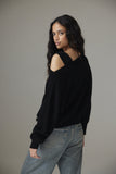 MARGOT BOAT NECK | BLACK